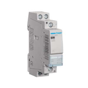HAGER ESC227 Kontaktor - 230V AC 25A 1NO+1NC