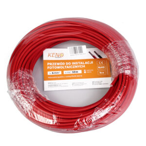 KENO szolárkábel 4 mm² piros, 50 m